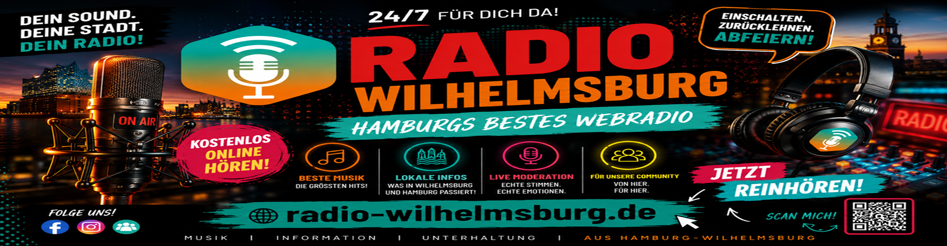 Radio Wilhelmsburg Hero-Bild