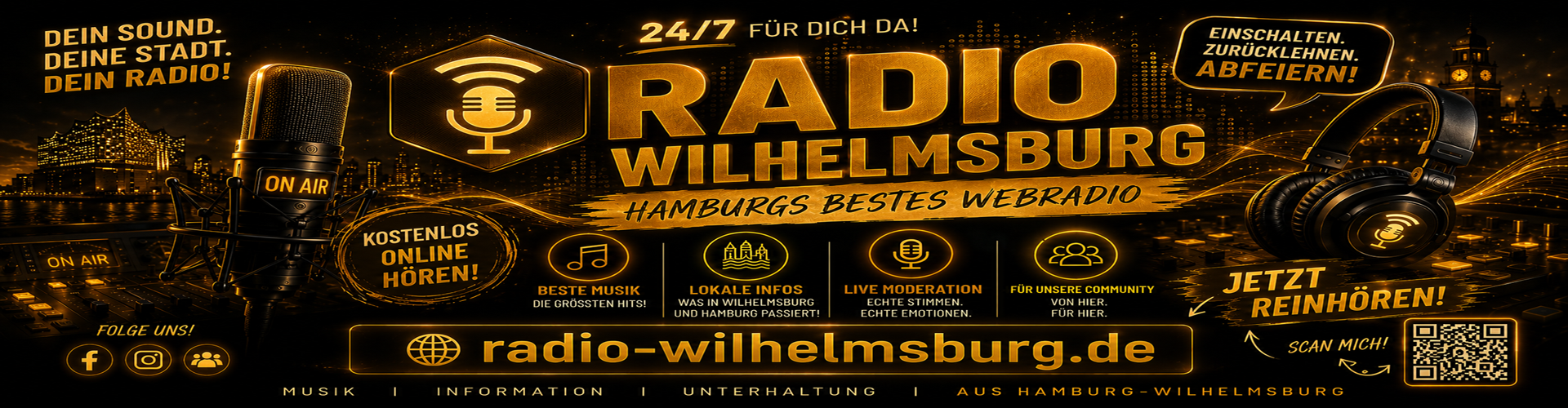 Radio Wilhelmsburg Hero-Bild