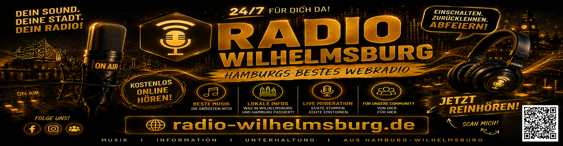 Radio Wilhelmsburg Hero-Bild