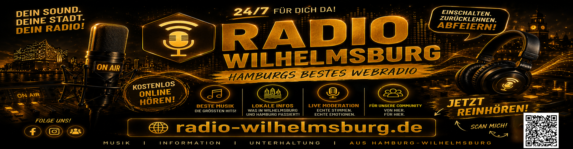 Radio Wilhelmsburg Hero-Bild