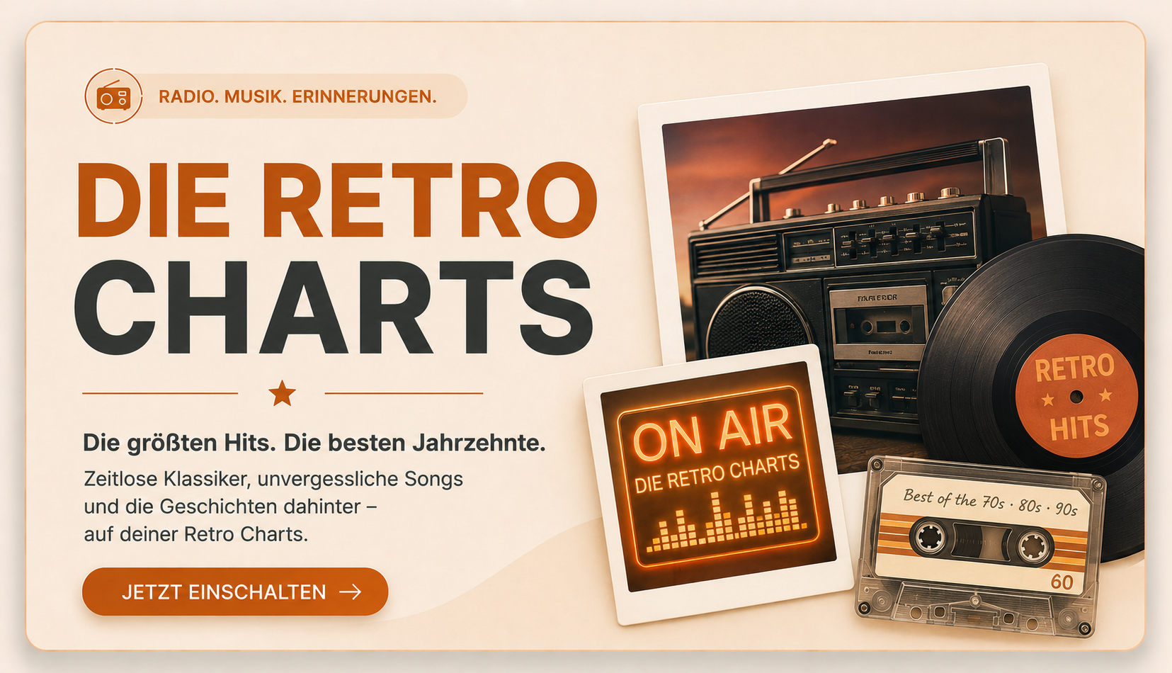 Sendungsbild Retro Charts